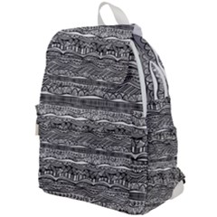 Ethno Seamless Pattern Top Flap Backpack by Pakrebo