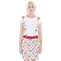 Funny Bacon Slices Pattern infidel red meat Braces Suspender Skirt View1