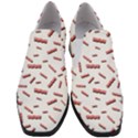 Funny Bacon Slices Pattern infidel red meat Slip On Heel Loafers View1