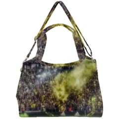 Columbus Crew Crowd, Mapfe Stadium Double Compartment Shoulder Bag by Riverwoman