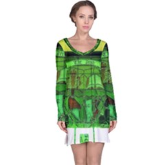 Dublin Scioto Irish Window Long Sleeve Nightdress by Riverwoman