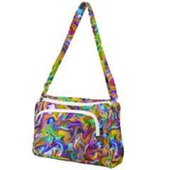 Ml 143 Front Pocket Crossbody Bag by ArtworkByPatrick