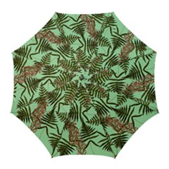 Fern Green Golf Umbrellas by snowwhitegirl