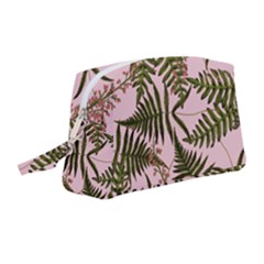 Fern Pink Wristlet Pouch Bag (medium) by snowwhitegirl