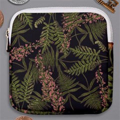 Fern Black Mini Square Pouch by snowwhitegirl