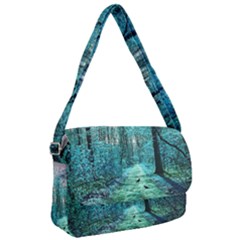 Blue Forest Courier Bag by snowwhitegirl