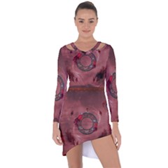 Wonderful Dream Catcher Asymmetric Cut-out Shift Dress by FantasyWorld7