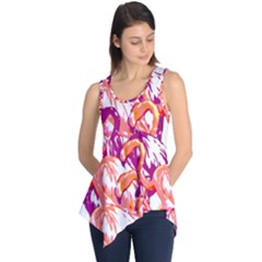 Flamingos Sleeveless Tunic by StarvingArtisan