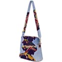 Pretty Colors Cars Zipper Messenger Bag View2