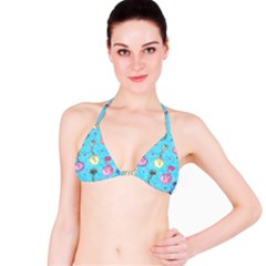 Flower Orbs  Bikini Top by okhismakingart