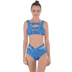 Electric Field Art Xxiii Bandaged Up Bikini Set 