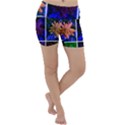 Sumac Collage Lightweight Velour Yoga Shorts View1