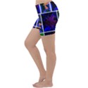 Sumac Collage Lightweight Velour Yoga Shorts View2