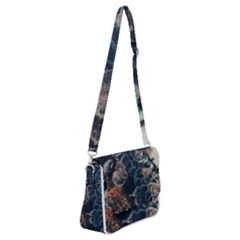 Tree Fungus Branch Vertical Shoulder Bag With Back Zipper by okhismakingart