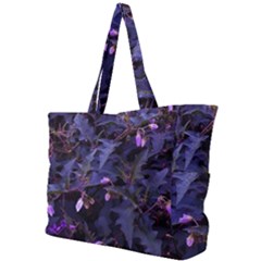 Purple Nettles Simple Shoulder Bag by okhismakingart