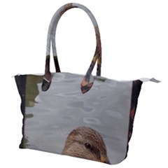 Framed Ducks Canvas Shoulder Bag by okhismakingart