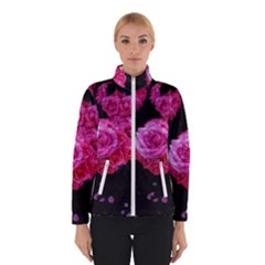 Bunches Of Roses (close Up) Winter Jacket by okhismakingart