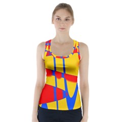 Graphic Design Graphic Design Racer Back Sports Top by Pakrebo