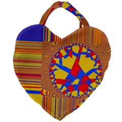 Graphic Design Graphic Design Giant Heart Shaped Tote by Pakrebo