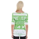 Never Look Back Wide Neckline Tee View2