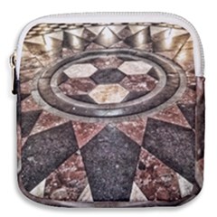 Statehouse Rotunda Floor Mini Square Pouch by Riverwoman