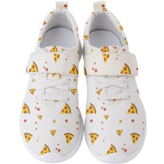 Pizza Pattern Pepperoni Cheese Funny Slices Men s Velcro Strap Shoes by genx