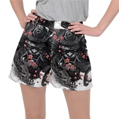 Sleeve Tattoo  Samurai Stretch Ripstop Shorts by Sudhe