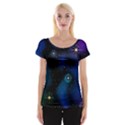 Serene Space Cap Sleeve Top View1