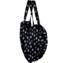 Weed Pattern Giant Heart Shaped Tote View3