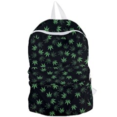 Weed Pattern Foldable Lightweight Backpack by Valentinaart