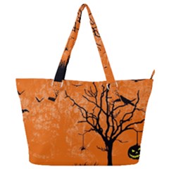 Halloween Illustration Decoration Full Print Shoulder Bag by Pakrebo