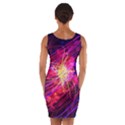 Abstract Cosmos Space Particle Wrap Front Bodycon Dress View2