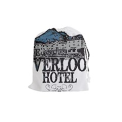 The Overlook Hotel Merch Drawstring Pouch (medium) by milliahood