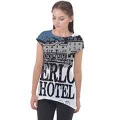 The Overlook Hotel Merch Cap Sleeve High Low Top by milliahood