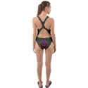 The  Only Way To Freedom And Dignity Ornate Cut-Out Back One Piece Swimsuit View2