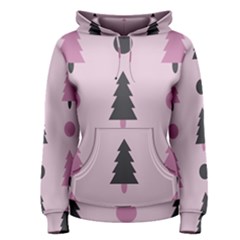 Christmas Tree Fir Den Women s Pullover Hoodie by HermanTelo