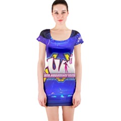 Pump Short Sleeve Bodycon Dress by pumpndance