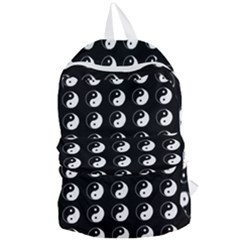 Yin Yang Pattern Foldable Lightweight Backpack by Valentinaart