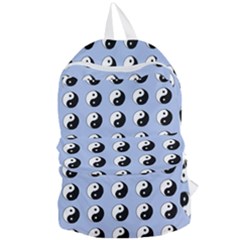 Yin Yang Pattern Foldable Lightweight Backpack by Valentinaart