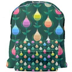 Tulips Seamless Pattern Background Giant Full Print Backpack by HermanTelo