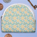 Seamless Pattern Floral Pastels Horseshoe Style Canvas Pouch View1