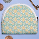 Seamless Pattern Floral Pastels Horseshoe Style Canvas Pouch View2