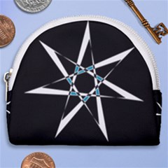 Star Sky Design Decor Horseshoe Style Canvas Pouch by HermanTelo