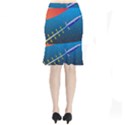 Rocket Spaceship Space Galaxy Mermaid Skirt View2