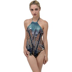 Architecture City Building Travel Go With The Flow One Piece Swimsuit by Pakrebo