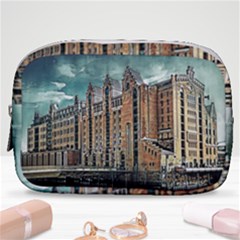 Architecture City Building Travel Make Up Pouch (small) by Pakrebo