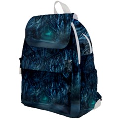 Trees Road Moonlight Avenue Top Flap Backpack by Nexatart