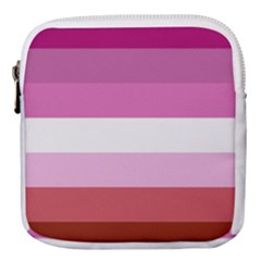 Lesbian Pride Flag Mini Square Pouch by lgbtnation