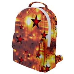 Star Radio Light Effects Magic Flap Pocket Backpack (small) by HermanTelo