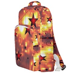 Star Radio Light Effects Magic Double Compartment Backpack by HermanTelo